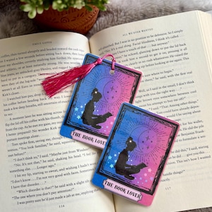 Tarot Card Bookmark The Booklover