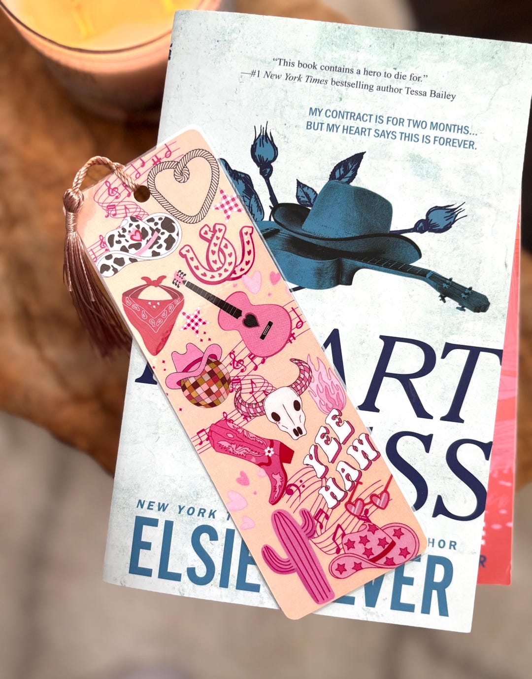 In My Cowboy Romance Era Yeehaw Bookmark Bookish Gift for Booklover ...