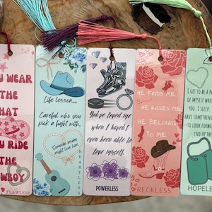 Cowboyromantiek|Smut| boekenlegger cadeau voor boekenliefhebber