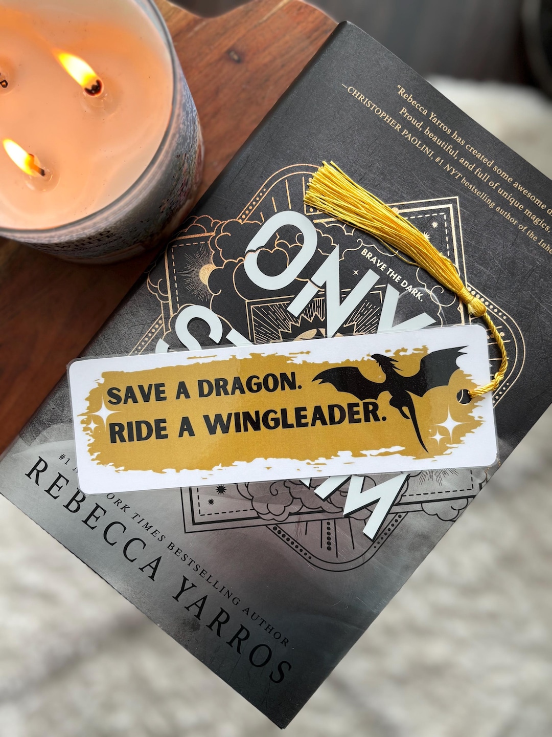 Save a Dragon Ride a Wing Leader Bookmark Fantasy - Etsy