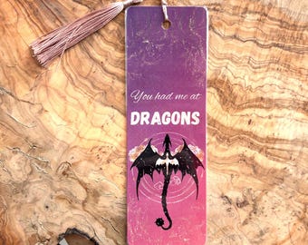 You had me at dragons bookmark  Fantasy