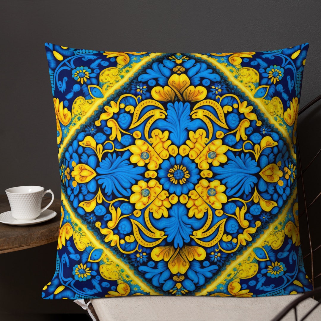Throw Pillow Ukraine Art for Decoration Ukraine Design Etsy