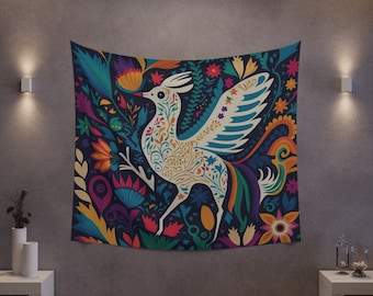 Wall Tapestries - Mexican Folk Art| Otomi Pattern | Canvas Prints | Wall Gallery |Otomi Wall Art