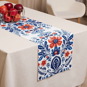 Table Runner -Scandinavian Decoration Table Runner| Nordic Short Runner, Ideal Housewarming or Hostess Gift|Table Runner (Cotton, Poly)