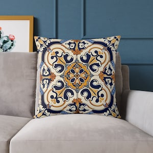 Pillows - Portugal Decoration for Home|Portuguese Azulejo Decor| Portuguese Tile Art| Portuguese Azulejo Decor