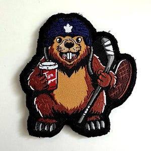 Der kanadischste Beaver Aufnäher