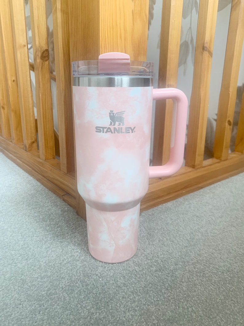 Stanley 40oz Tumbler TIE DYE PINK Stanley 1st Version Adventure