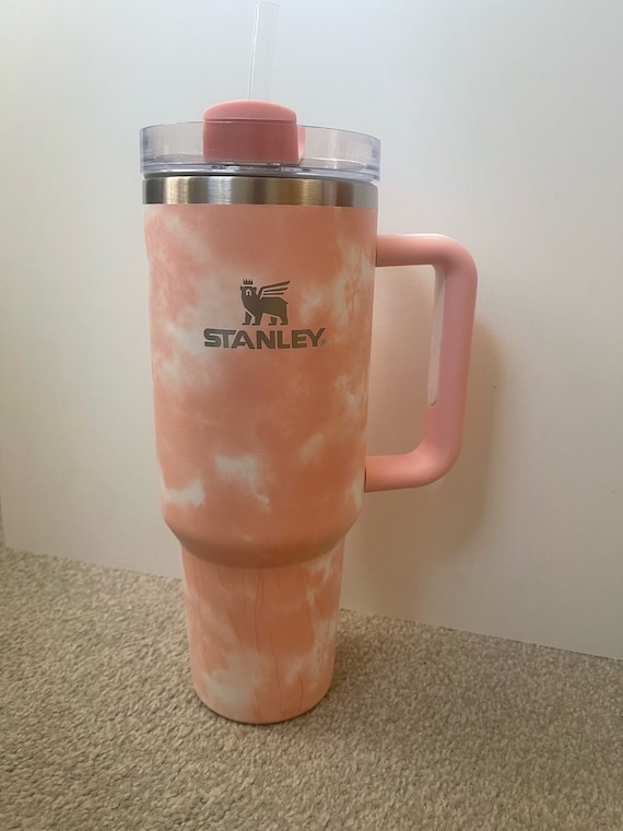 Stanley 40oz Tumbler PINK CLOUDS Stanley H2.0 Adventure Quencher 40oz. Stanley  40oz Cup Pink/ Stanley Uk Fast Delivery Gift Box 