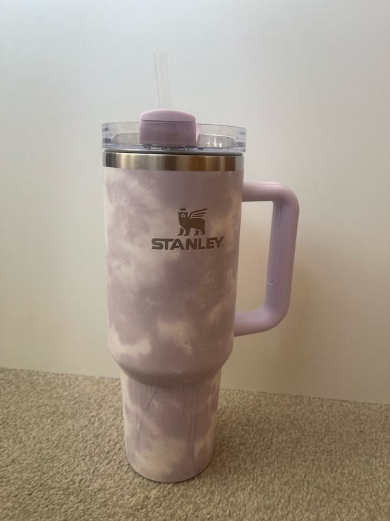Stanley 40oz tumbler LILAC CLOUDS | Stanley H2.0 Adventure Quencher 40oz.  Stanley 40oz Cup | Lilac/Purple cup | Uk fast delivery | Gift Box