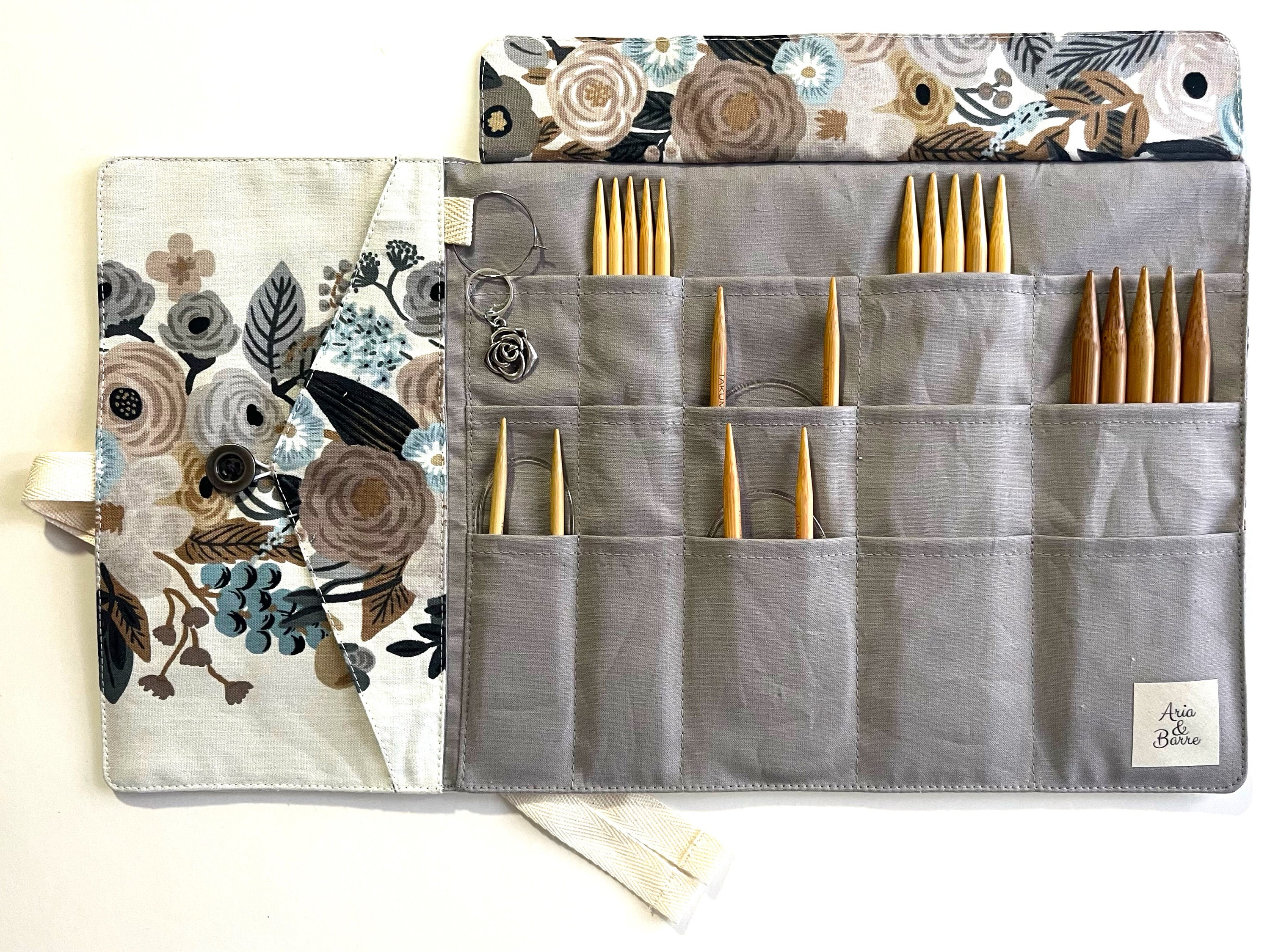 DPN Knitting Needle Organizer by Atelier de Soyun, Heirloom…