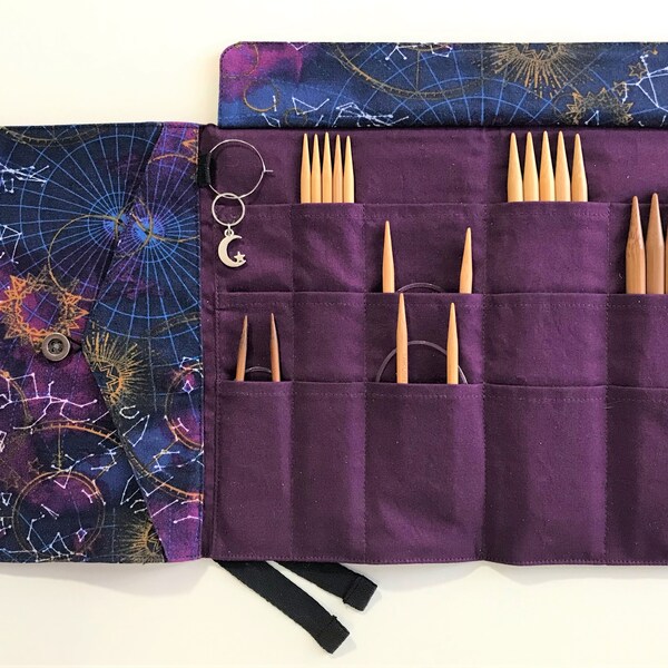 Knitting Needle Case Etsy