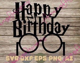 Download Harry Potter Birthday Svg Etsy