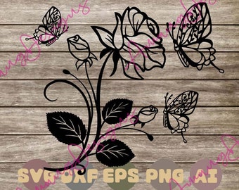 Free Free Rose Gold Butterfly Svg