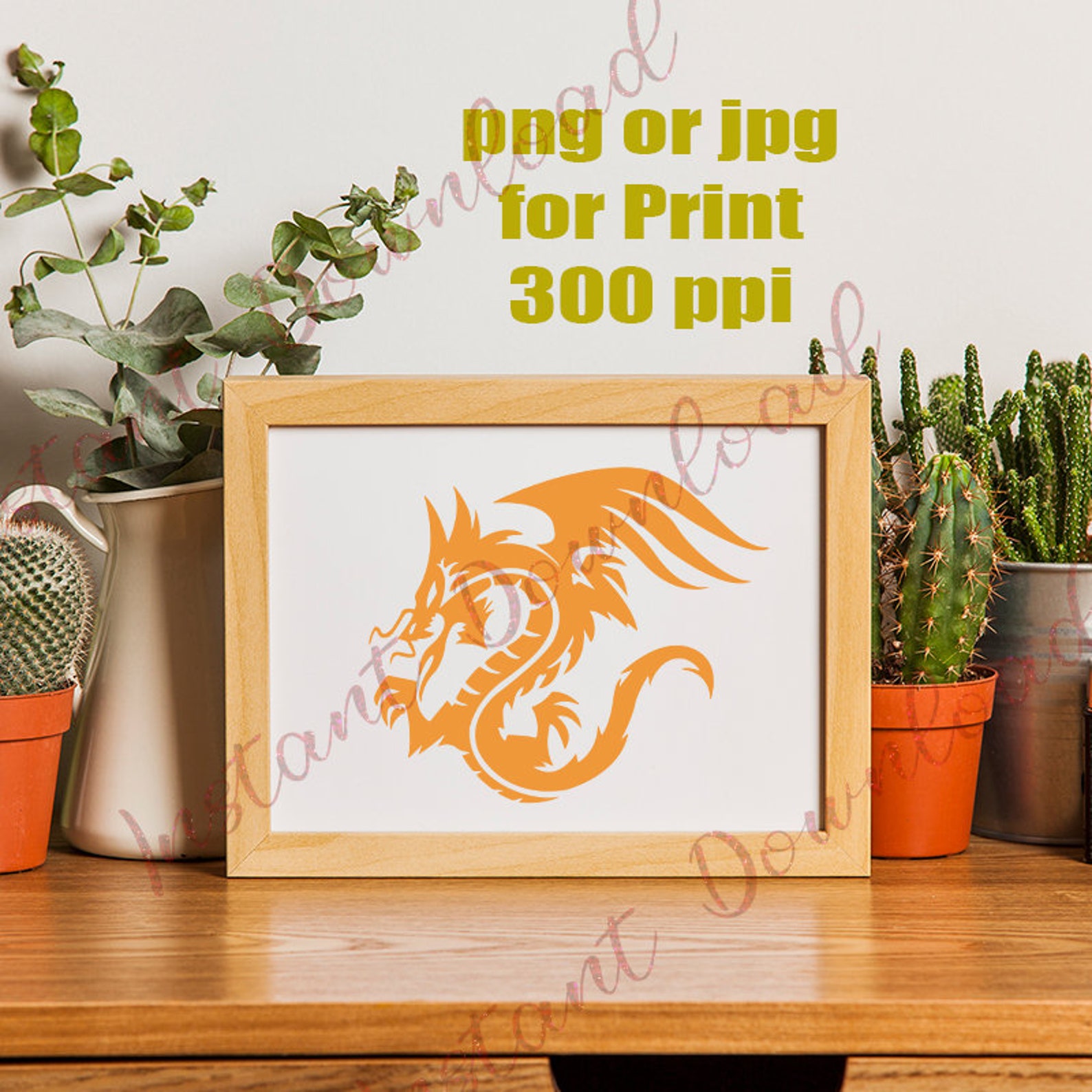 Download Dragon Vector Dragon SVG File for Cricut Dragon Dxf | Etsy