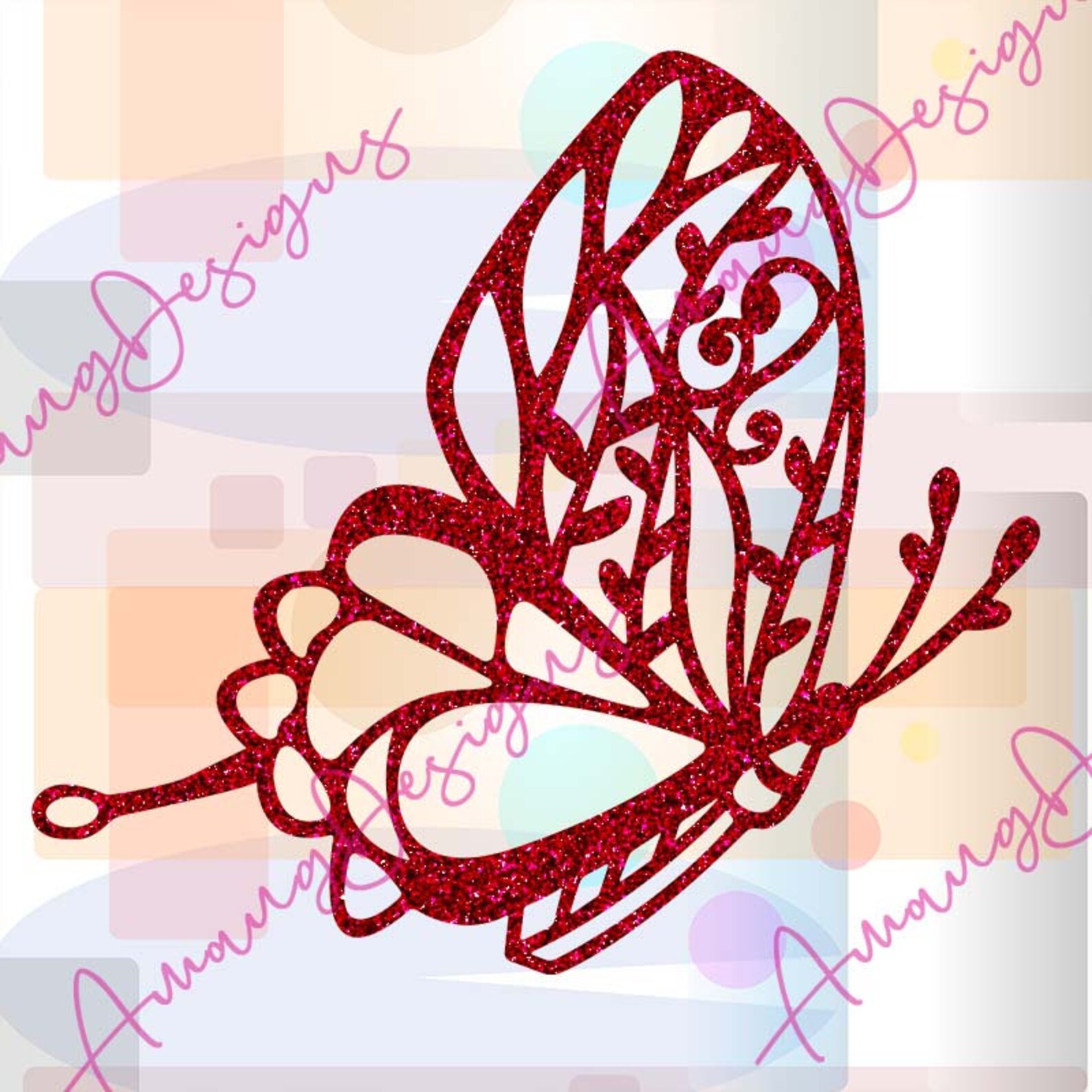 Download Rose Svg File for Cricut Butterfly Dxf Silhouette Rose and ...