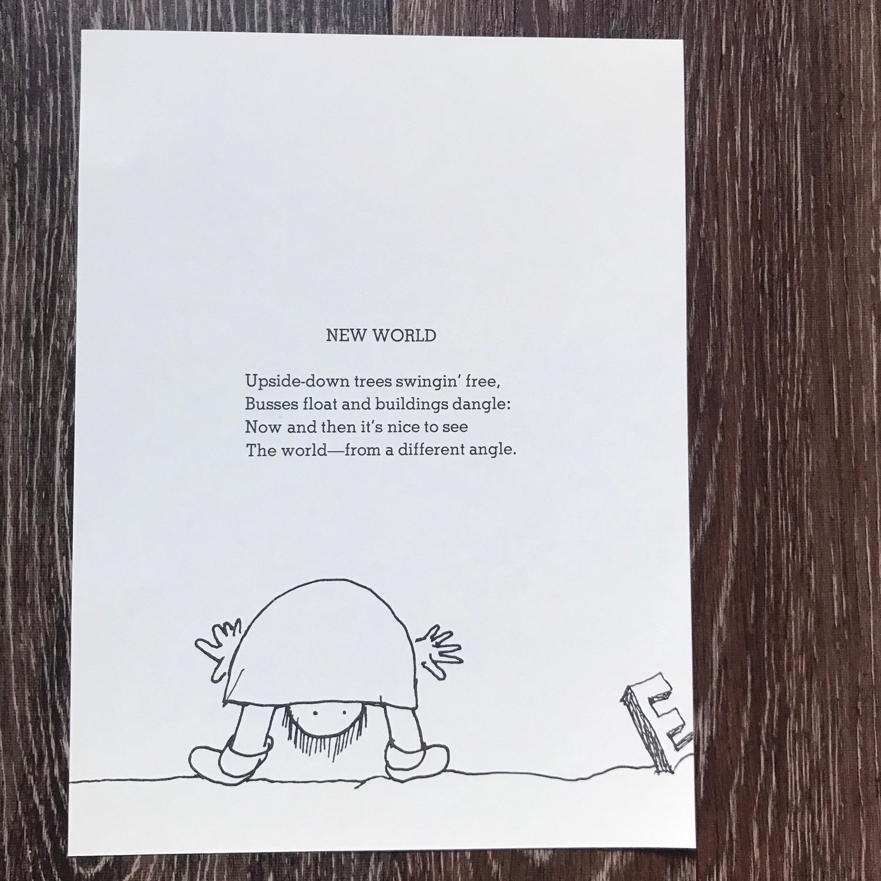 Illustraties Van Shel Silverstein Where The Sidewalk Ends: Poems And