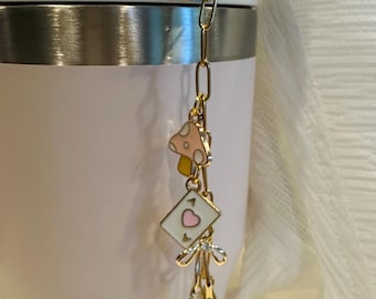 Customizable Tumbler Handle Charms Custom Tumbler Accessory Water Bottle Handle Charms Personalized Water Bottle gifts for teens valentines