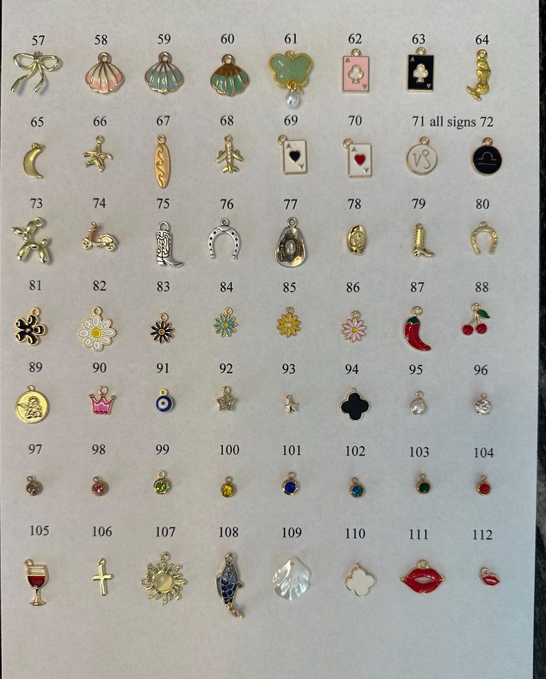 Custom Charm Bookmark Gold Bookmark Book Lover Gift Gold Hook Bookmark Book Worm Book Club Gift Aesthetic Personalized bookmark with Charms image 6