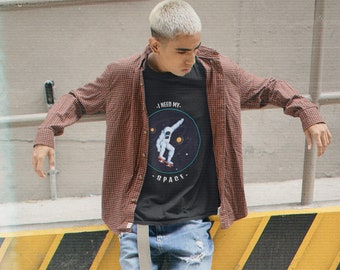 Astronaut Skater T-Shirt, Astronaut T-Shirt Unisex, Geschenk für sie, Geschenk für ihn, Beste Freundin Geschenk, Skater T-Shirt, Geschenk für Weltraum liebhaber