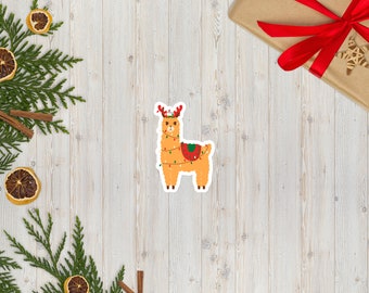Llama Sticker, Laptop Stickers, Hydro Flask Stickers, Bubble-free stickers