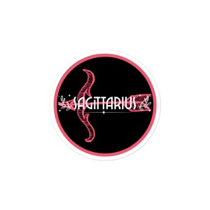 Boogschutter Sticker, Laptop Stickers, Hydro Flask Stickers, Bubble-free stickers