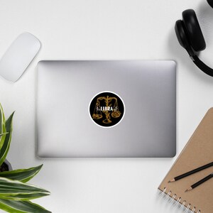 Libra Sticker, Laptop Stickers, Hydro Flask Stickers, Bubble-free stickers