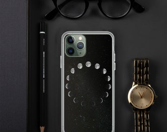 Moon Phase iPhone Hülle, Sterne iPhone Hülle