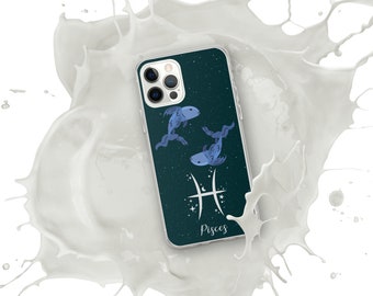 Fische iPhone Hülle, Sternzeichen iPhone Hülle