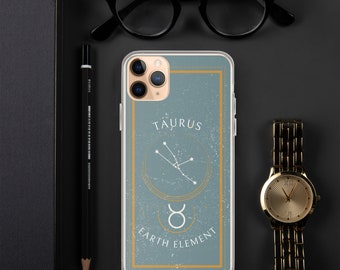 Taurus iPhone Case, Astrology Phone Case, Gift for Taurus
