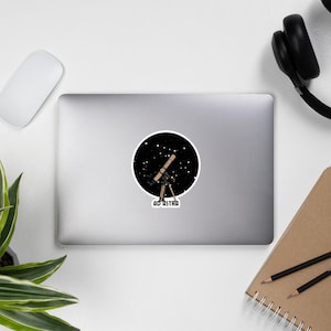Ad Astra Sticker, Laptop Stickers, Hydro Flask Stickers, Bubble-free stickers