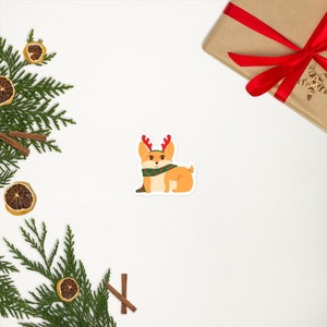 corgis Sticker, Laptop Sticker, Hydro Flask Sticker, Bubble-free Sticker
