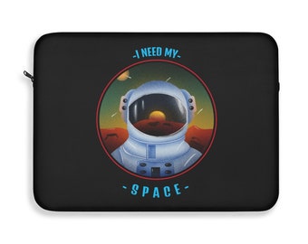 Astronaut Laptop Sleeve, Laptop Sleeve, Laptop Cover, MacBook Sleeve, Gift Ideas