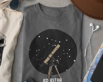 Ad Astra T-Shirt, Unisex T-Shirt, Astronomie T-Shirt, Weihnachtsgeschenk