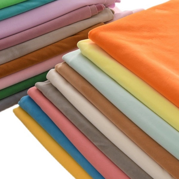 Selling!!! 4-Way Stretch Minky Fabric, Soft Cuddle Fabric, Solid Smooth Minky Fabric, Plush Toys Fabric, Faux Fur Fabric