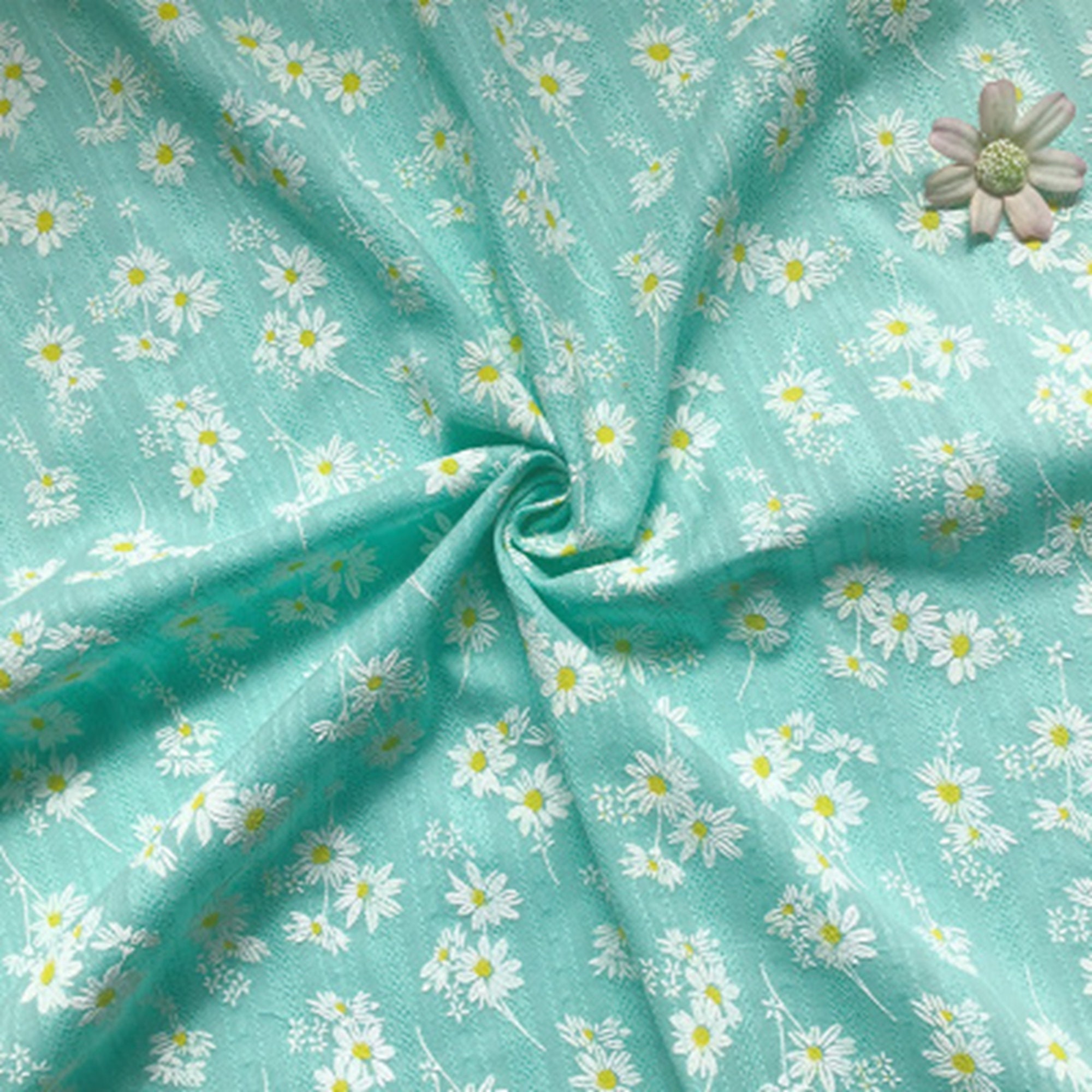 Woven Fabrics Bubble Cotton Fabrics Dress Fabrics Clothing Etsy