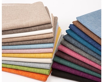 Cotton Linen Fabric Cloth DIY Cloth Art handmade Cloth Sofa Fabric, Thick Fabric, Soft Fabric, Apparel Fabric, Home Decor, By The Half Yard