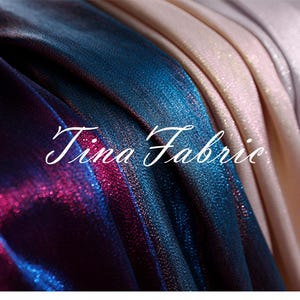 Aurora Mirage Jacquard Fabric: 4-Color Cosplay Dress Material - By The Half Yard