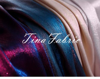 Aurora Mirage Jacquard Fabric: 4-Color Cosplay Dress Material - By The Half Yard