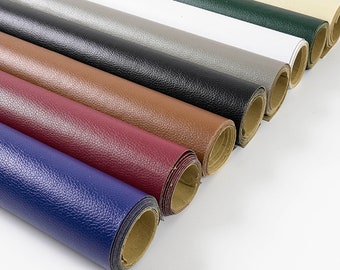 Self Adhesive Leather Fabric, Leather Repair Patch, Leather Repair Strips, Faux Leather Sheets Fabric, By the Half Yard