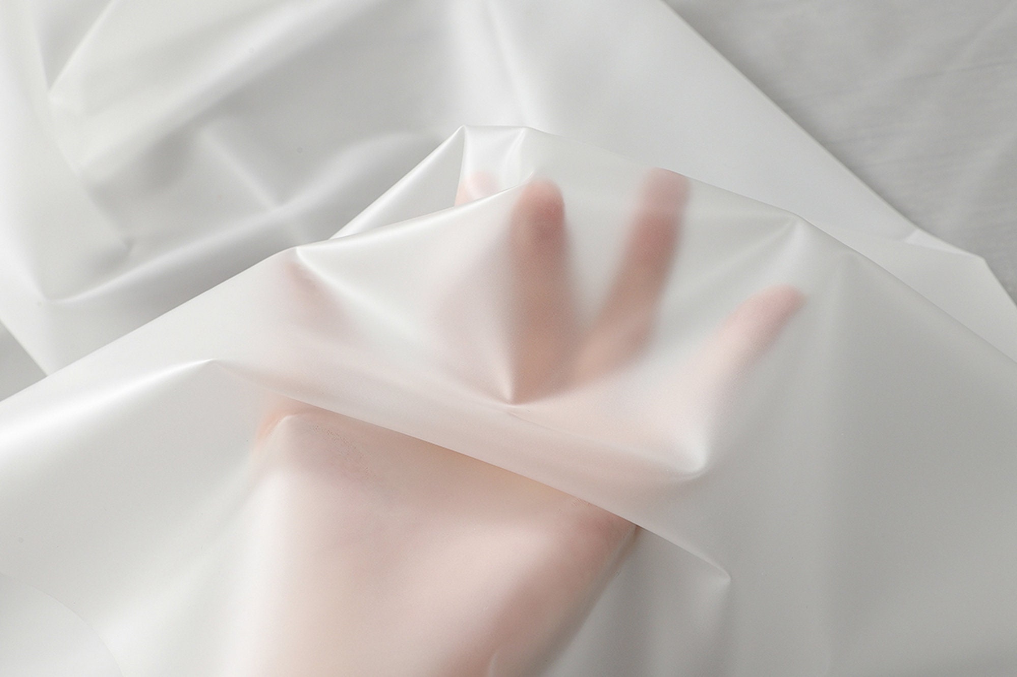 Tissu transparent imperméable TChancelor, vêtements en plastique