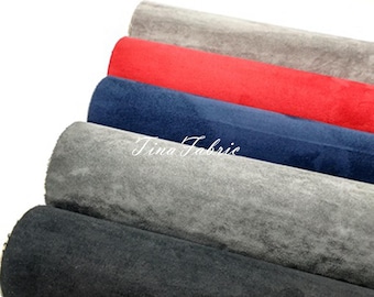 Selbstklebender Kunst-Velour-Stoff: 4-Wege-Stretch-Microsuede-Reparatur-Patch - halber Meter