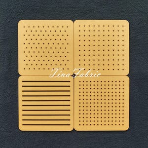 Selling!Acrylic Sashiko Stencil,Sashiko embroidery pattern,Quilt stitch mold,Small dots,Spacing 0.5cm,1cm drawing template,10*10cm/4*4inches