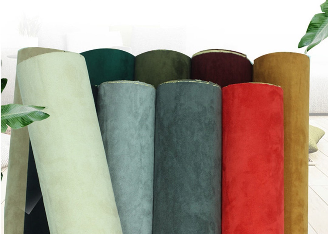 Selfadhesive Faux Suede Fabric, Stretch Suede Fabric, Microsuede