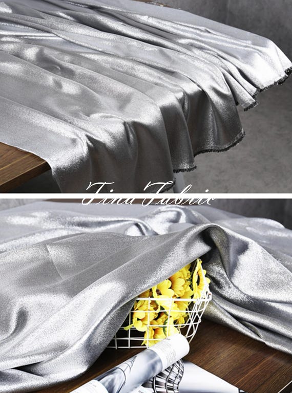 Selling! Iridescent Jacquard Fabric, Double Color Gradient