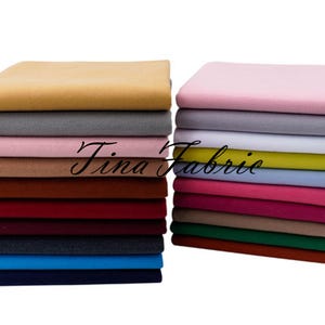 Thickened Double-sided Woolen Fabric, Faux Wool Fabric, Coat Fabric, Autumn Winter Fabric, Apparel Fabric, Sewing Fabric,  By The Half Yard