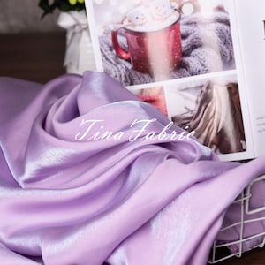 Violet Jacquard Coat Fabric: Aurora Mirage Cosplay, Stage Fabric (by the half yard)
