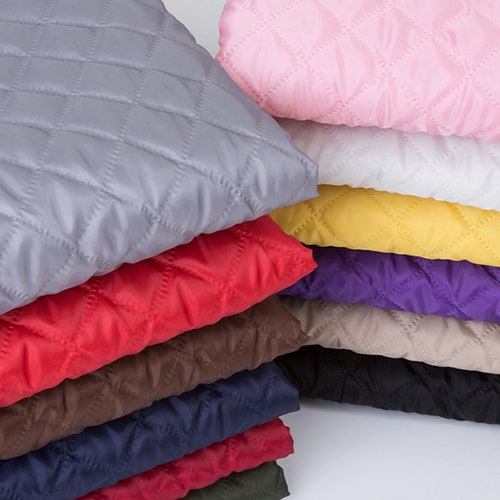 20 Colors Cotton Lining Fabric Thick Quilted Fabric Warm Etsy