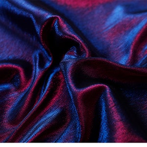 4 Color Jacquard Fabric, Flash Aurora Mirage Fabric, Cosplay Dress ...