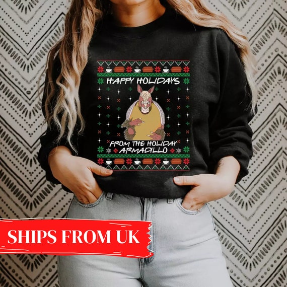 Holiday Armadillo Sweatshirt Friends 