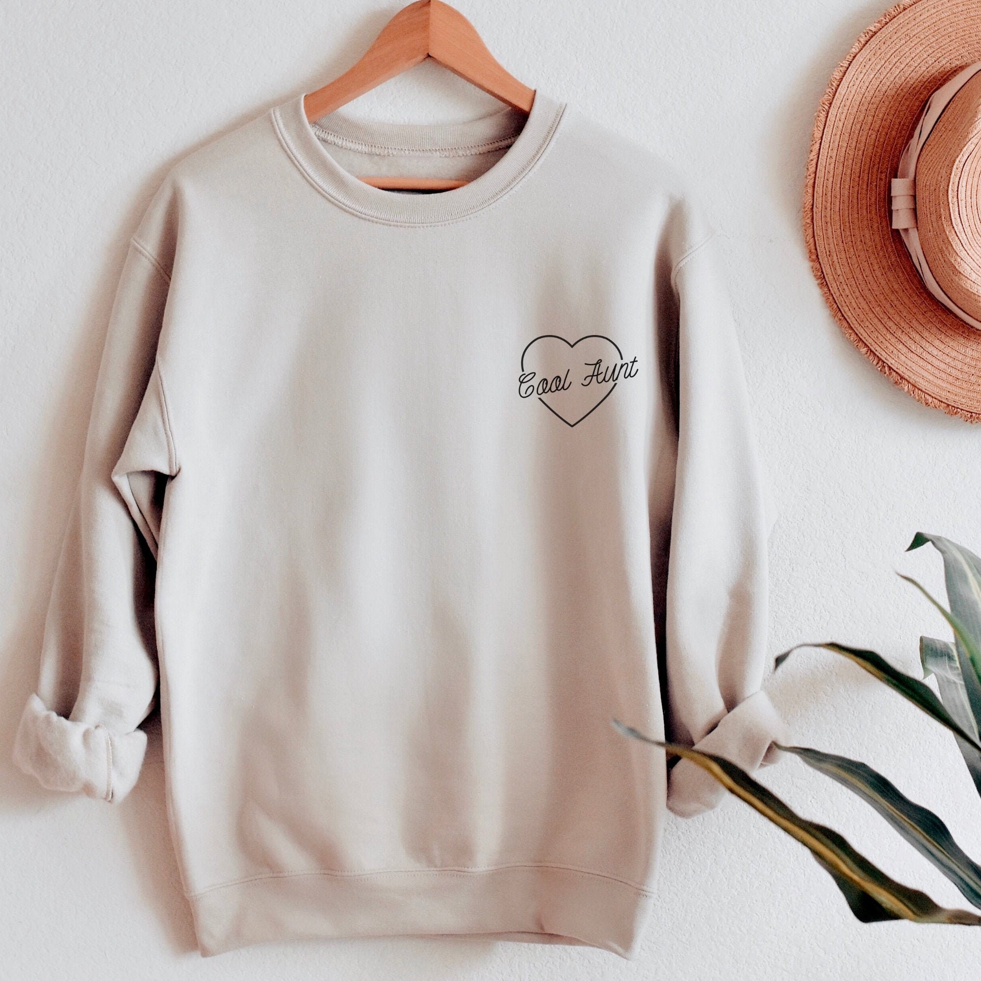 Cool Aunt Sweatshirt Auntie Sweatshirt Funny Aunt Shirt Etsy